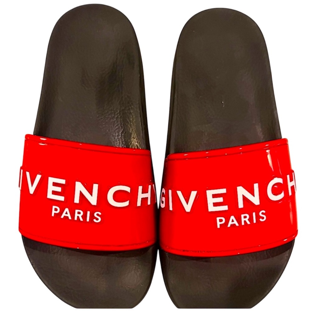 GIVENCHY slide sandals. Authentic red pool slide sandals . ❤️ Sold out Color!!
